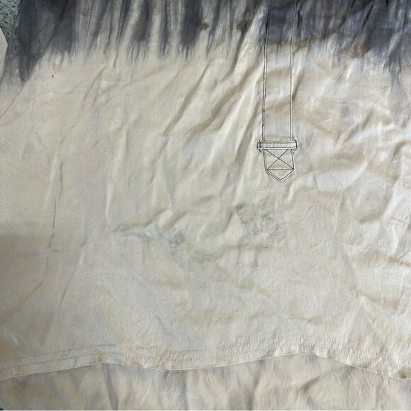 Go Silk Button Front Ombre Top Size Small - Picture 4 of 7